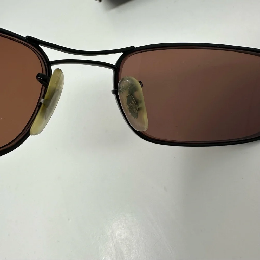 Ray-Ban RB 3270 Sunglass Frames Made in Italy and Case Black Size 56 19